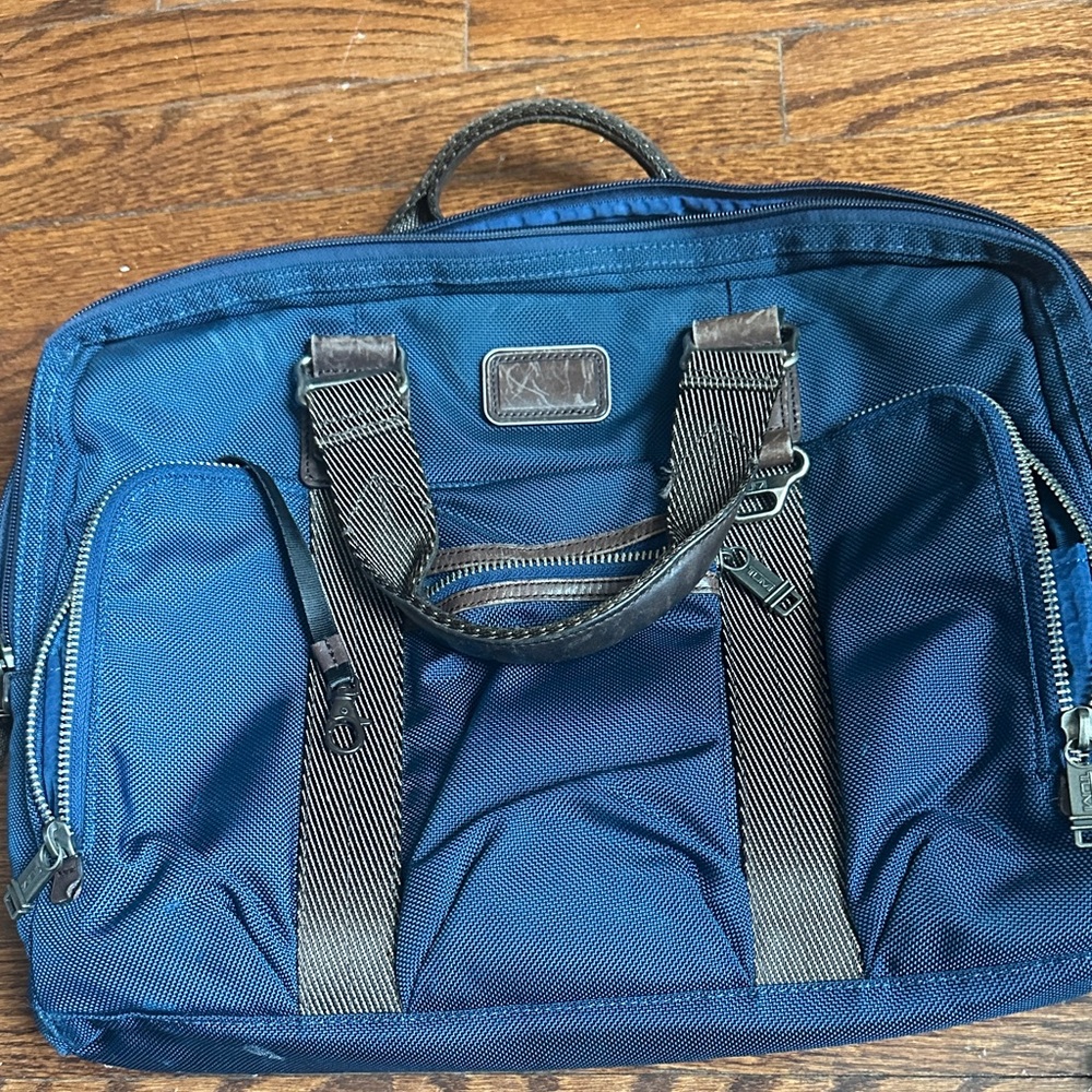Blue Men's Bag